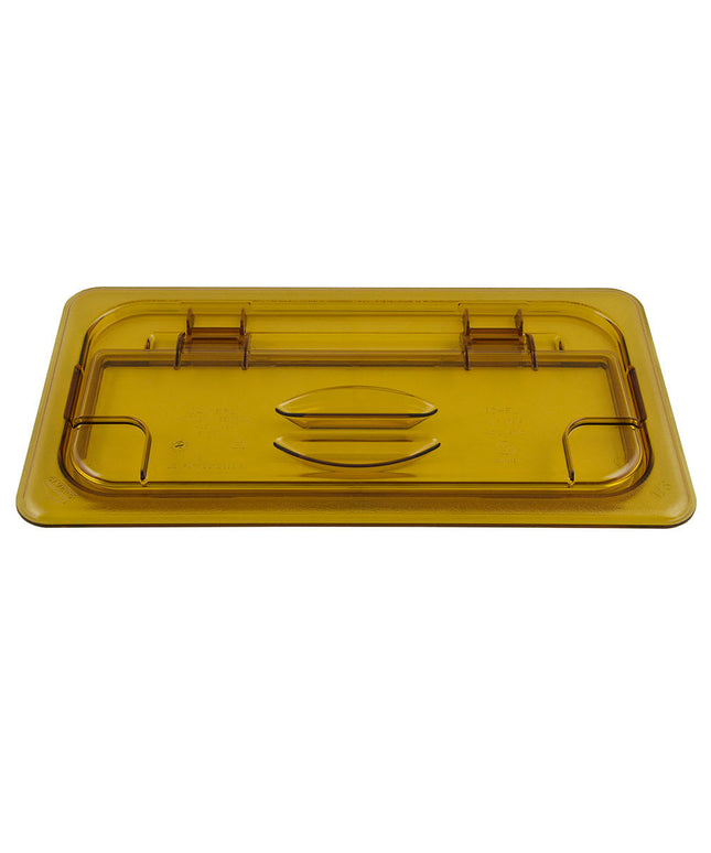 Nắp Khay Thực Phẩm Nóng Cambro 30HPL150 FlipLid - Cỡ 1/3, Bản Lề, Màu Hổ Phách
