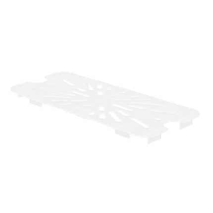 Cambro 30PPD190 Khay Thoát Nước Khay Thực Phẩm - Kích Thước 1/3, Trong Mờ