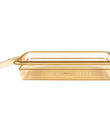Khay Đựng Thực Phẩm Chịu Nhiệt Cambro 32HP1H150 Kích Thước 1/3 Sâu 6.4 cm - Có Tay Cầm