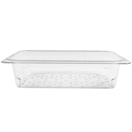 Cambro 33CLRCW135 Camwear Rổ Lọc - Kích Thước 1/3, Sâu 7.6 cm, Trong Suốt