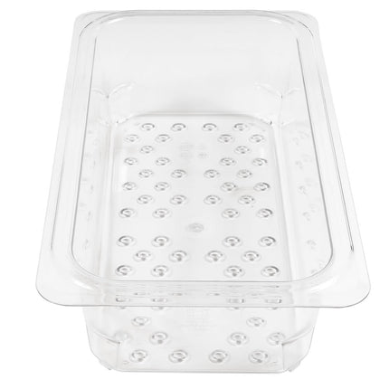 Cambro 33CLRCW135 Camwear Rổ Lọc - Kích Thước 1/3, Sâu 7.6 cm, Trong Suốt