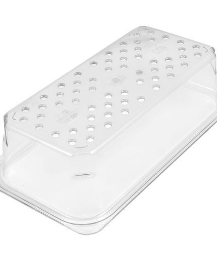 Cambro 33CLRCW135 Camwear Rổ Lọc - Kích Thước 1/3, Sâu 7.6 cm, Trong Suốt