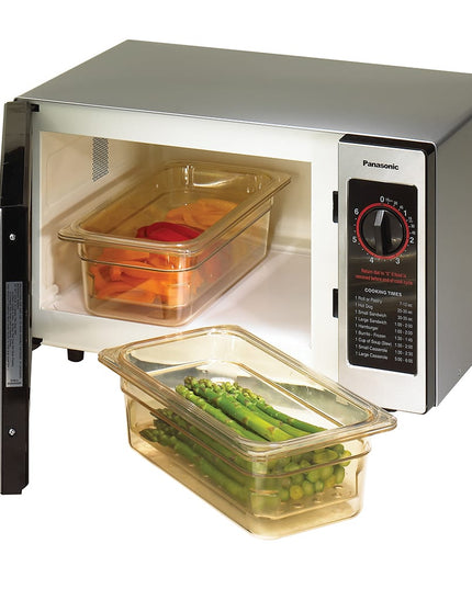 Cambro 33CLRHP150 Rổ Lọc H-Pan - Kích Thước 1/3, Sâu 7.6 cm, Màu Hổ Phách