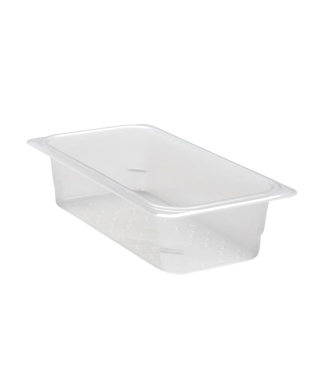 Rổ Lọc Khay Thực Phẩm Cambro 33CLRPP190 - Cỡ 1/3, Sâu 7.6 cm, Trong Mờ