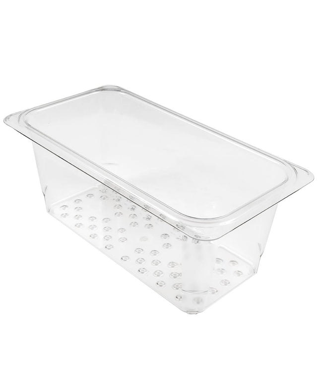 Rổ Lọc Cambro 35CLRCW135 Camwear - Kích Thước 1/3, Sâu 12.7 cm, Trong Suốt