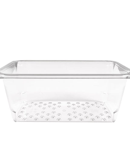 Rổ Lọc Cambro 35CLRCW135 Camwear - Kích Thước 1/3, Sâu 12.7 cm, Trong Suốt