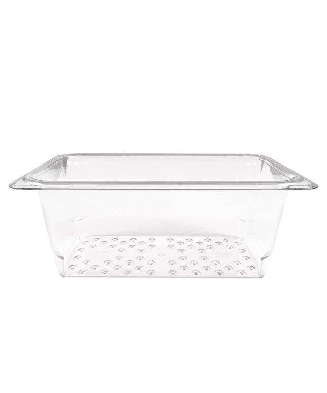 Rổ Lọc Cambro 35CLRCW135 Camwear - Kích Thước 1/3, Sâu 12.7 cm, Trong Suốt