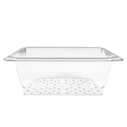 Rổ Lọc Cambro 35CLRCW135 Camwear - Kích Thước 1/3, Sâu 12.7 cm, Trong Suốt