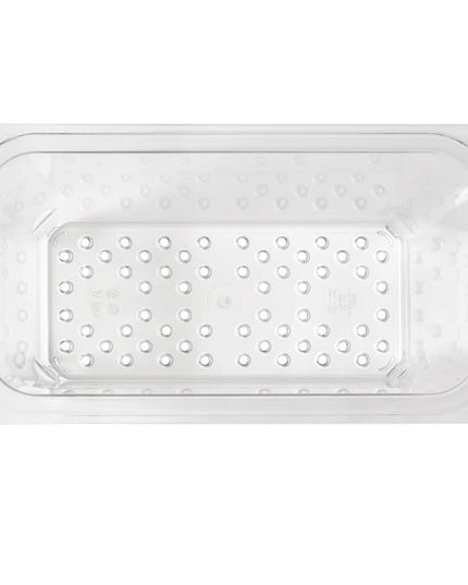Rổ Lọc Cambro 35CLRCW135 Camwear - Kích Thước 1/3, Sâu 12.7 cm, Trong Suốt