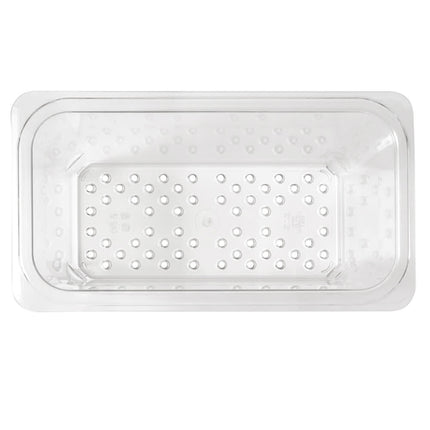 Rổ Lọc Cambro 35CLRCW135 Camwear - Kích Thước 1/3, Sâu 12.7 cm, Trong Suốt