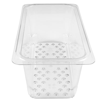 Rổ Lọc Cambro 35CLRCW135 Camwear - Kích Thước 1/3, Sâu 12.7 cm, Trong Suốt