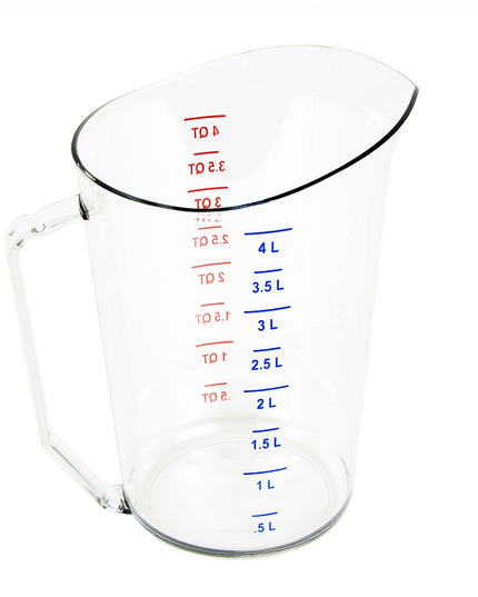 Cốc Đong Cambro 400MCCW135 Camwear 3.8 l Trong Suốt