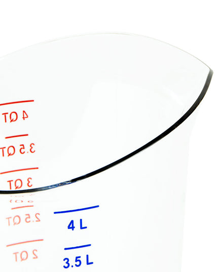 Cốc Đong Cambro 400MCCW135 Camwear 3.8 l Trong Suốt