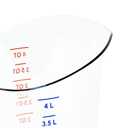 Cốc Đong Cambro 400MCCW135 Camwear 3.8 l Trong Suốt