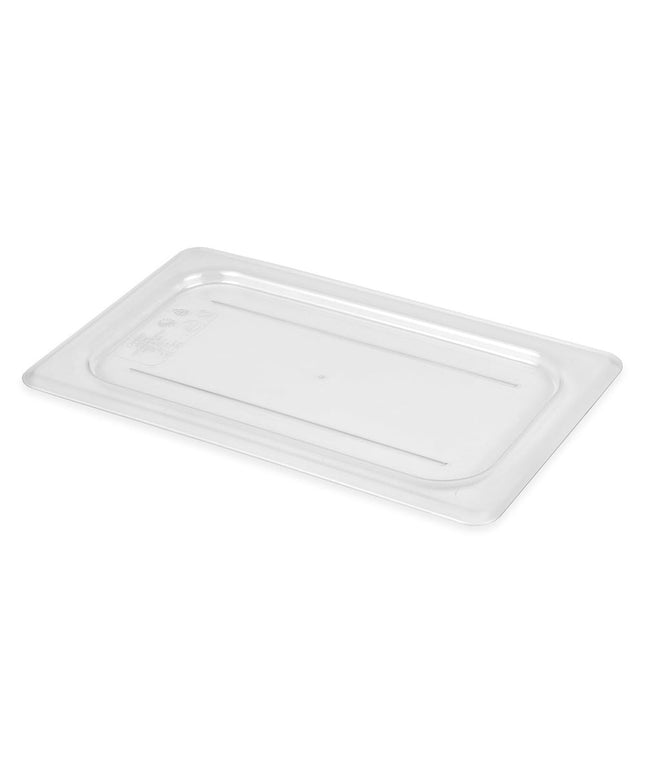 Cambro 40CWC135 Camwear Nắp Khay Đựng Thực Phẩm - Kích Cỡ 1/4, Phẳng, Trong Suốt
