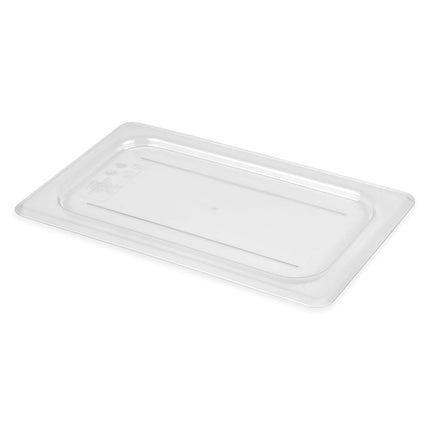 Cambro 40CWC135 Camwear Nắp Khay Đựng Thực Phẩm - Kích Cỡ 1/4, Phẳng, Trong Suốt