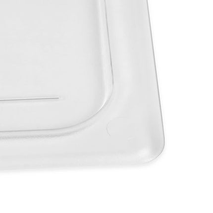 Cambro 40CWC135 Camwear Nắp Khay Đựng Thực Phẩm - Kích Cỡ 1/4, Phẳng, Trong Suốt