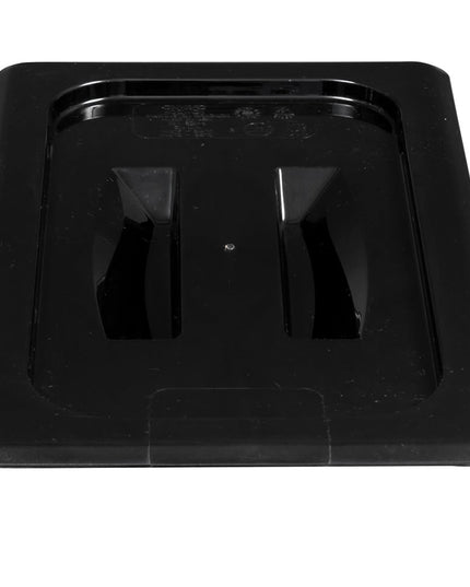Cambro 40CWCH110 Camwear Nắp Khay Đựng Thực Phẩm - Cỡ 1/4, Phẳng Tay Cầm, Đen