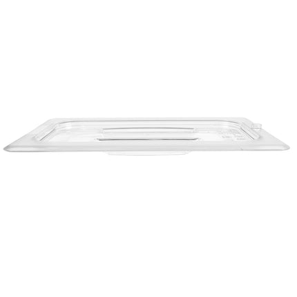 Cambro 40CWCH135 Camwear Nắp Khay Đựng Thức Ăn - Cỡ 1/4, Phẳng Có Tay Cầm, Trong Suốt