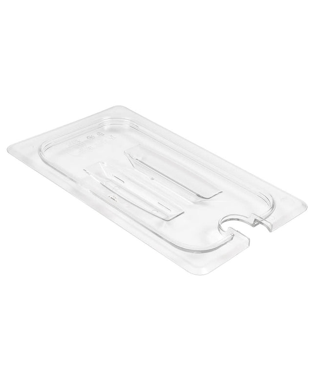 Nắp Khay Thực Phẩm Cambro 40CWCHN135 Camwear - Kích Cỡ 1/4, Có Rãnh Tay Cầm, Trong Suốt