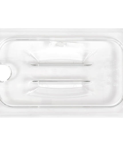 Nắp Khay Thực Phẩm Cambro 40CWCHN135 Camwear - Kích Cỡ 1/4, Có Rãnh Tay Cầm, Trong Suốt