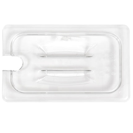 Nắp Khay Thực Phẩm Cambro 40CWCHN135 Camwear - Kích Cỡ 1/4, Có Rãnh Tay Cầm, Trong Suốt