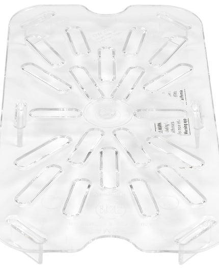 Cambro 40CWD135 Camwear Khay Ráo Nước - Kích Thước 1/4, Trong Suốt