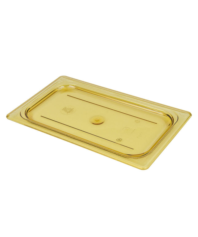 Cambro 40HPC150 Nắp Khay Thực Phẩm H-Pan - Cỡ 1/4, Chống Dính, Phẳng, Màu Hổ Phách