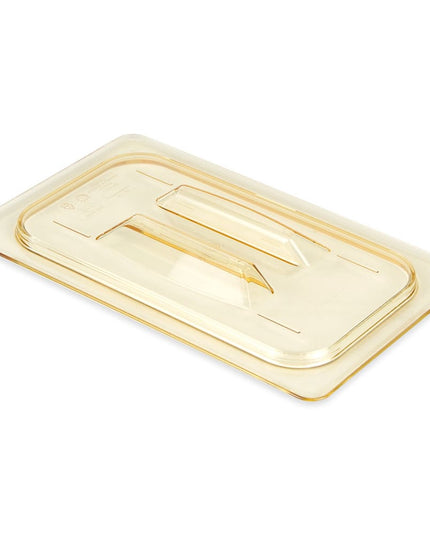 Nắp Khay Thực Phẩm H-Pan Cambro 40HPCH150 - Cỡ 1/4, Chống Dính, Phẳng Có Tay Cầm, Màu Hổ Phách