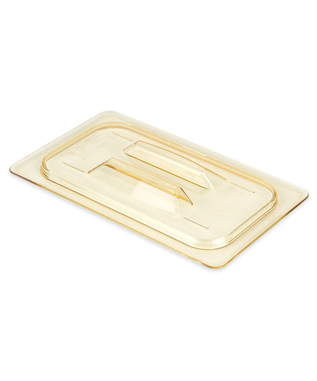Nắp Khay Thực Phẩm H-Pan Cambro 40HPCH150 - Cỡ 1/4, Chống Dính, Phẳng Có Tay Cầm, Màu Hổ Phách