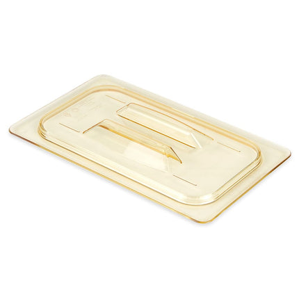 Nắp Khay Thực Phẩm H-Pan Cambro 40HPCH150 - Cỡ 1/4, Chống Dính, Phẳng Có Tay Cầm, Màu Hổ Phách