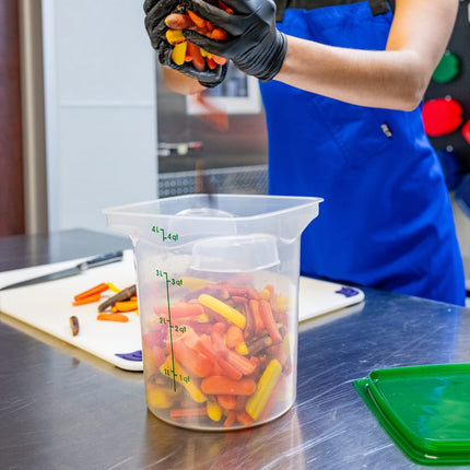 Cambro 4RFSPROPP190 Hộp Đựng Thực Phẩm Tròn CamRound® FreshPro 3.8 lít - Polypropylene, Trong Mờ