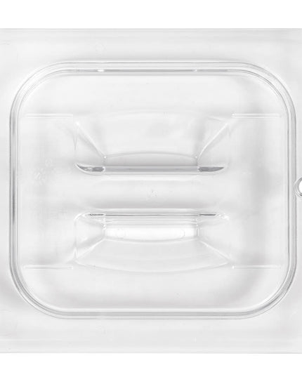 Cambro 60CWCH135 Camwear® Nắp Khay Thực Phẩm Cỡ 1/6 Có Tay Cầm, Polycarbonate, Trong Suốt