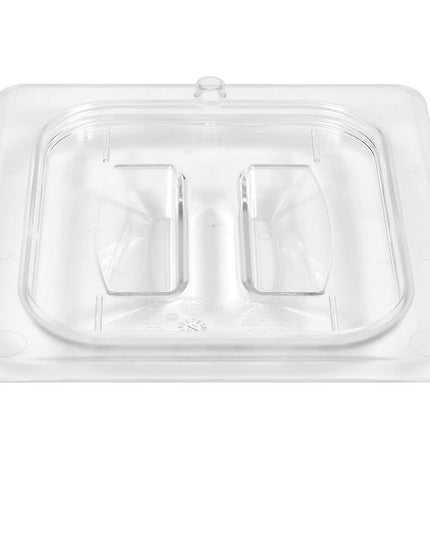 Cambro 60CWCH135 Camwear® Nắp Khay Thực Phẩm Cỡ 1/6 Có Tay Cầm, Polycarbonate, Trong Suốt