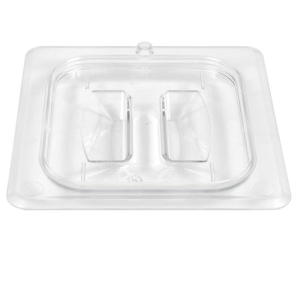 Cambro 60CWCH135 Camwear® Nắp Khay Thực Phẩm Cỡ 1/6 Có Tay Cầm, Polycarbonate, Trong Suốt
