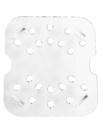 Cambro 60CWD135 Camwear Khay Ráo Nước Khay Đựng Thực Phẩm - Kích Thước 1/6, Trong Suốt