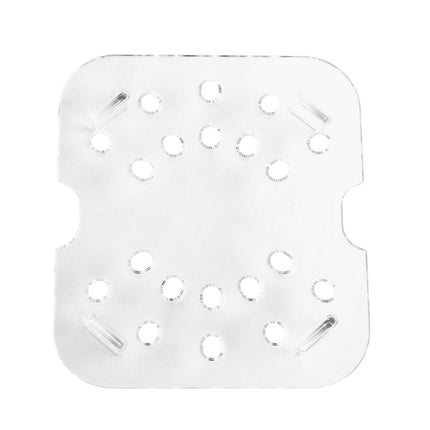 Cambro 60CWD135 Camwear Khay Ráo Nước Khay Đựng Thực Phẩm - Kích Thước 1/6, Trong Suốt