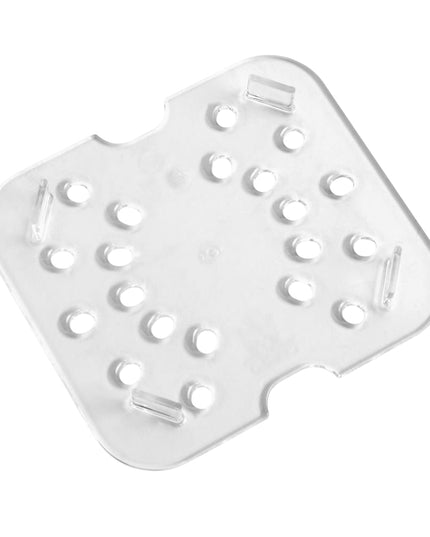 Cambro 60CWD135 Camwear Khay Ráo Nước Khay Đựng Thực Phẩm - Kích Thước 1/6, Trong Suốt