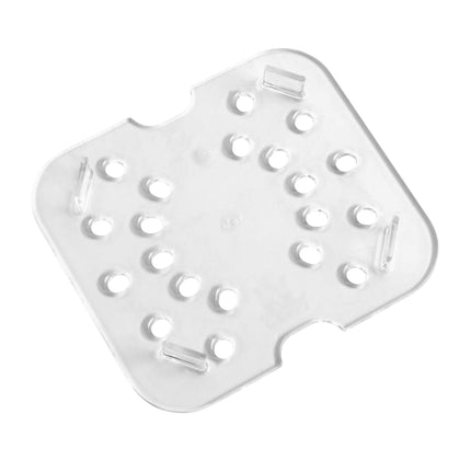 Cambro 60CWD135 Camwear Khay Ráo Nước Khay Đựng Thực Phẩm - Kích Thước 1/6, Trong Suốt