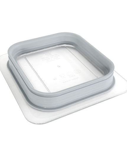 Cambro 60CWGL135 Nắp Khay Thực Phẩm GripLid - Cỡ 1/6, Trong Suốt