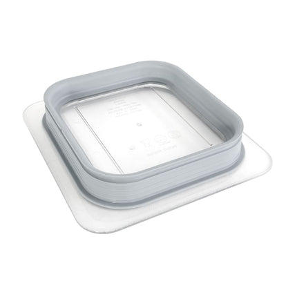 Cambro 60CWGL135 Nắp Khay Thực Phẩm GripLid - Cỡ 1/6, Trong Suốt