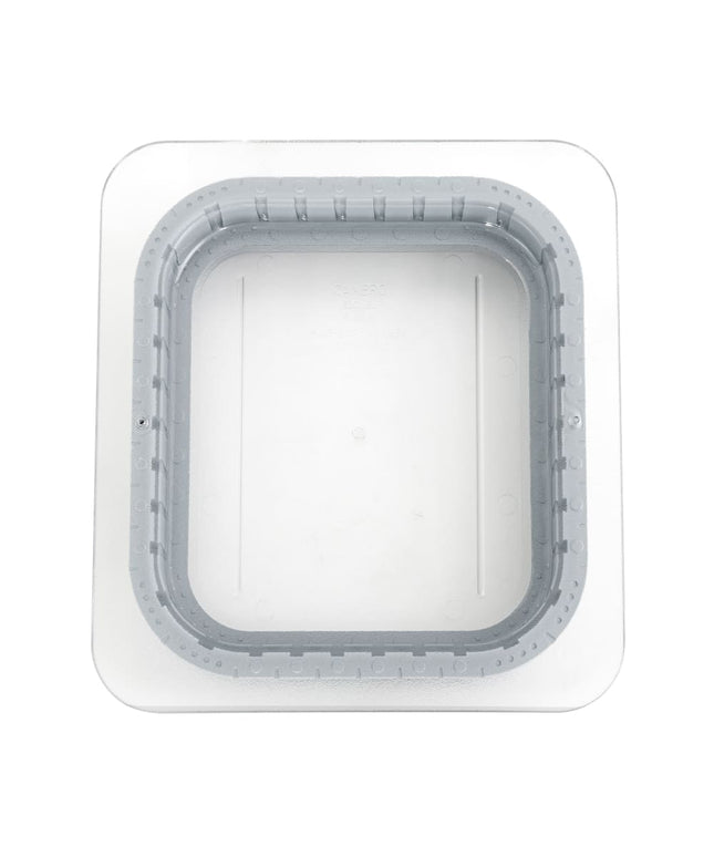 Cambro 60CWGL135 Nắp Khay Thực Phẩm GripLid - Cỡ 1/6, Trong Suốt