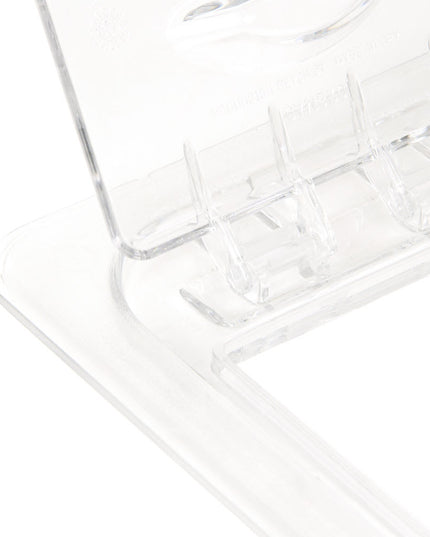 Cambro 60CWL135 FlipLid Nắp Khay Thực Phẩm - Kích Thước 1/6, Bản Lề, Trong Suốt