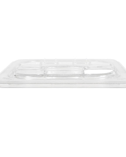 Nắp Khay Thực Phẩm FlipLid Cambro 60CWLN135 - Kích Thước 1/6, Có Rãnh, Bản Lề, Trong Suốt