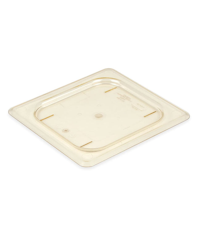 Nắp Khay Thực Phẩm Cambro 60HPC150 H-Pan - Kích Thước 1/6, Chống Dính, Phẳng, Màu Hổ Phách