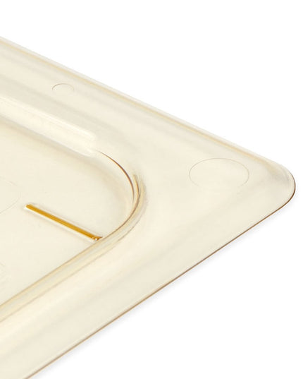 Nắp Khay Thực Phẩm Cambro 60HPC150 H-Pan - Kích Thước 1/6, Chống Dính, Phẳng, Màu Hổ Phách