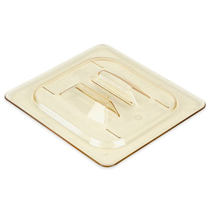 Nắp Khay Thực Phẩm Cambro 60HPCH150 H-Pan - Cỡ 1/6, Chống Dính, Phẳng Có Tay Cầm, Màu Hổ Phách