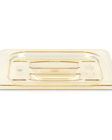 Nắp Khay Thực Phẩm Cambro 60HPCH150 H-Pan - Cỡ 1/6, Chống Dính, Phẳng Có Tay Cầm, Màu Hổ Phách