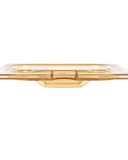 Cambro 60HPCHN150 Nắp Khay Thực Phẩm H-Pan - Cỡ 1/6, Chống Dính, Có Rãnh Tay Cầm, Màu Hổ Phách
