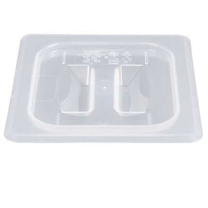 Cambro 60PPCH190 Nắp Khay Thực Phẩm - Cỡ 1/6, Tay Cầm, Trong Mờ